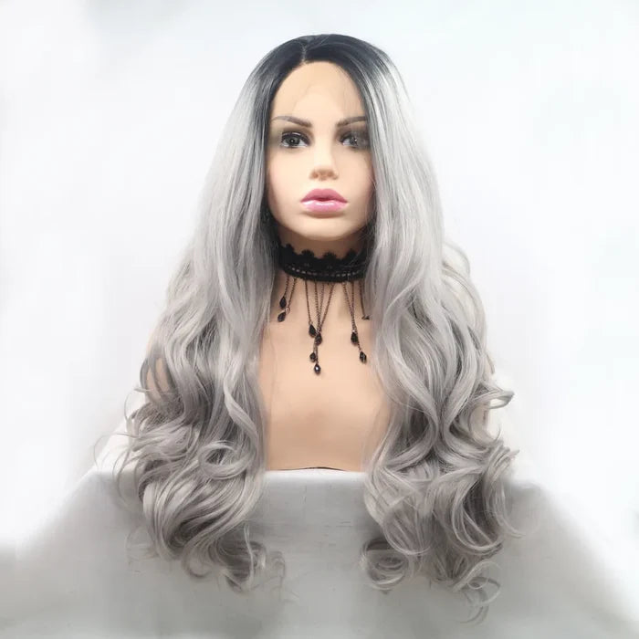 Gilded Strands™ Storm Wave Wig — 24"