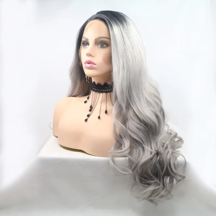 Gilded Strands™ Storm Wave Wig — 24"