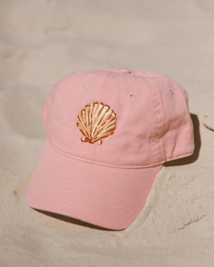 Golden Shell Cap | Pink