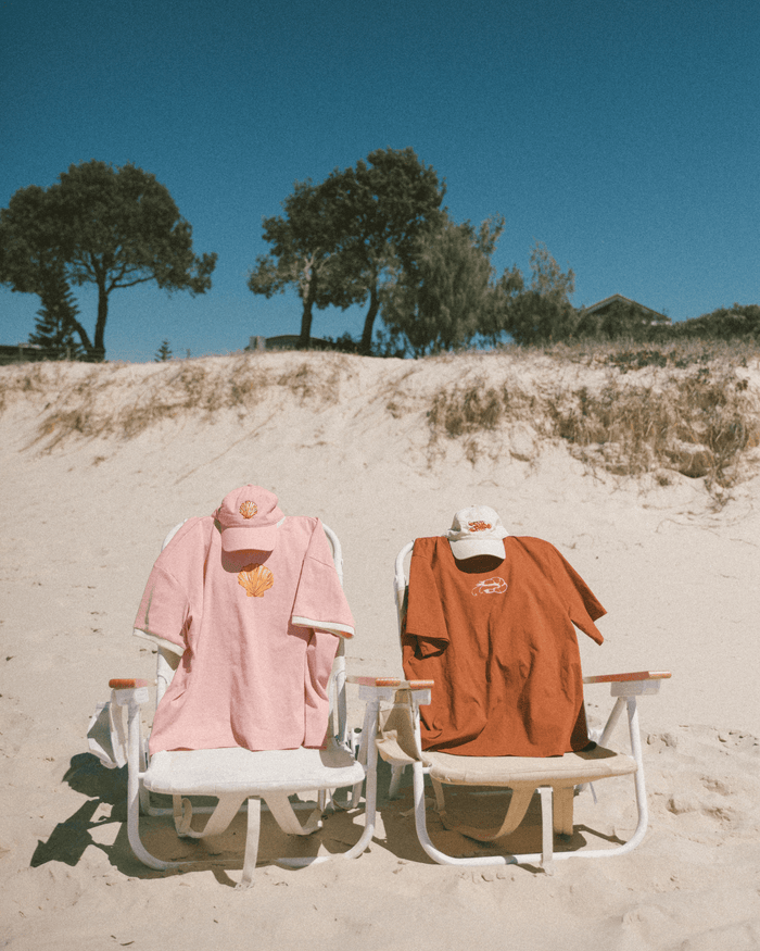 Golden Shell Cap | Pink
