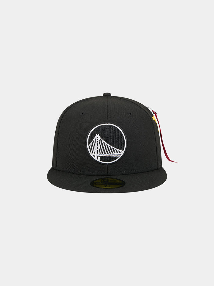 GOLDEN STATE WARRIORS X ALPHA X NEW ERA 59FIFTY FITTED CAP ACCESSORY Alpha Industries