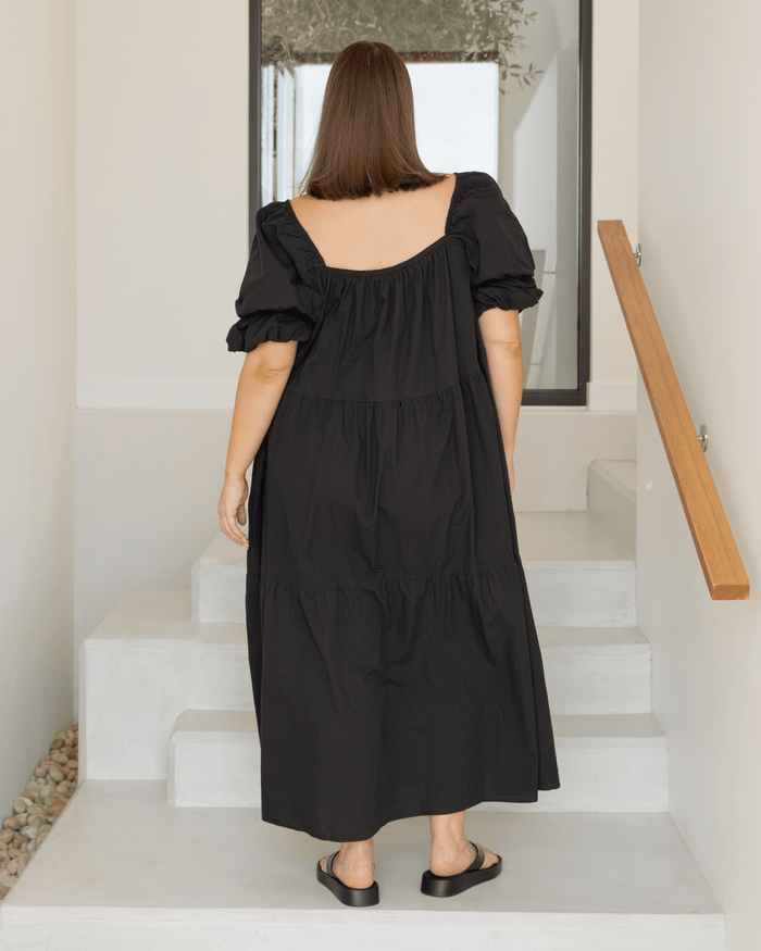 Goldie Maxi Dress | Black