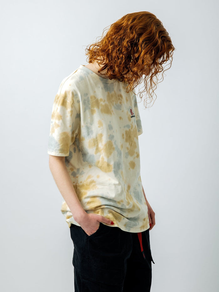 Gramicci X Alpha Cotton Camo Tie Dye Tee Chocolate Chip Camo Alpha Industries.