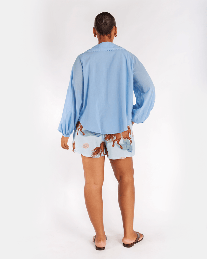 Haisley Top | Blue