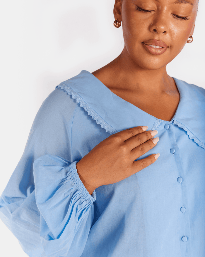 Haisley Top | Blue