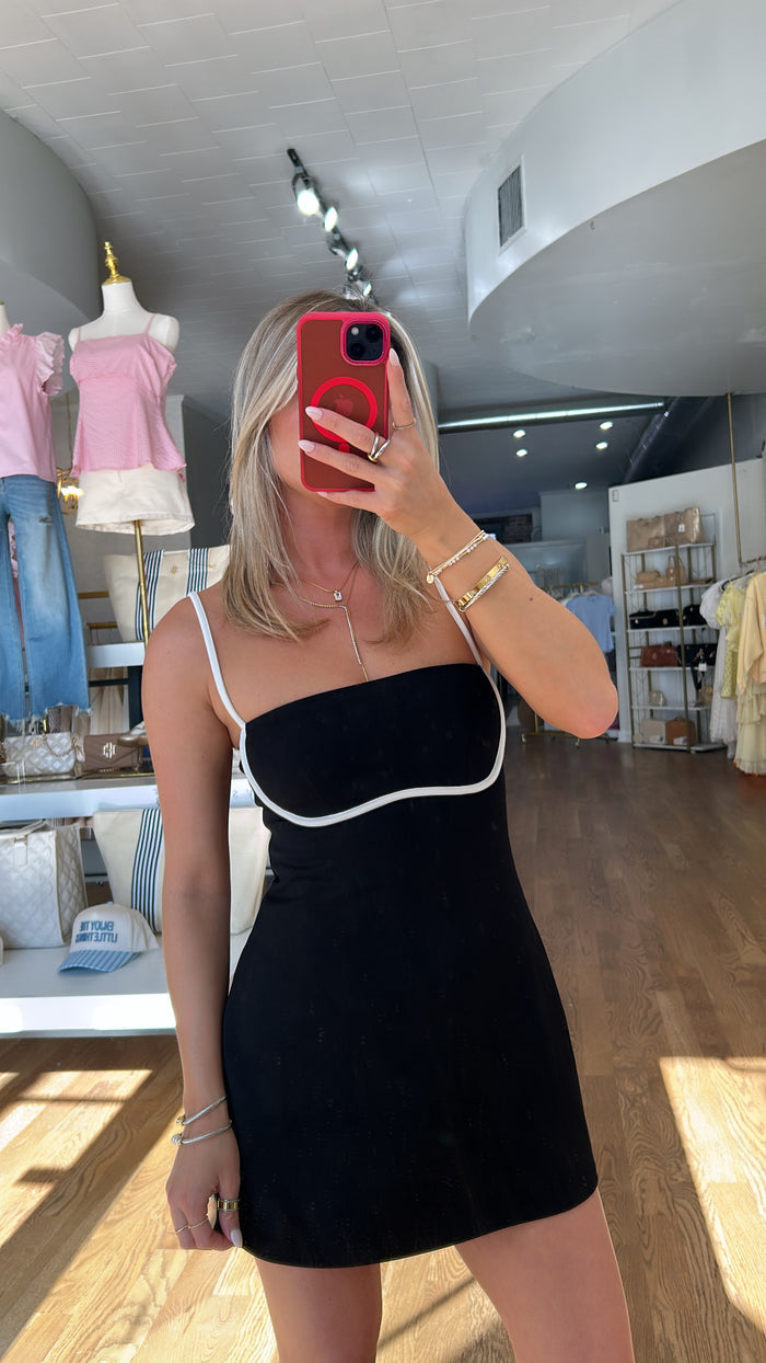 HALEY CONTRAST ROMPER