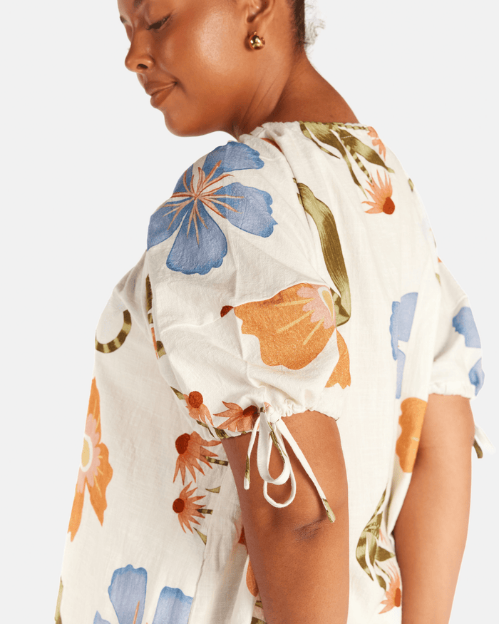 Harvey Mini Dress | Sunset Meadow