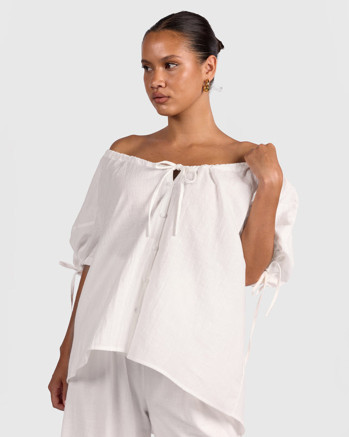 Harvey Top | White