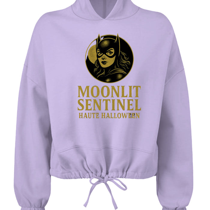 Haute Element™ Cropped Oversized Hooded Sweatshirt – Luxe Comfort, Effortless Edge