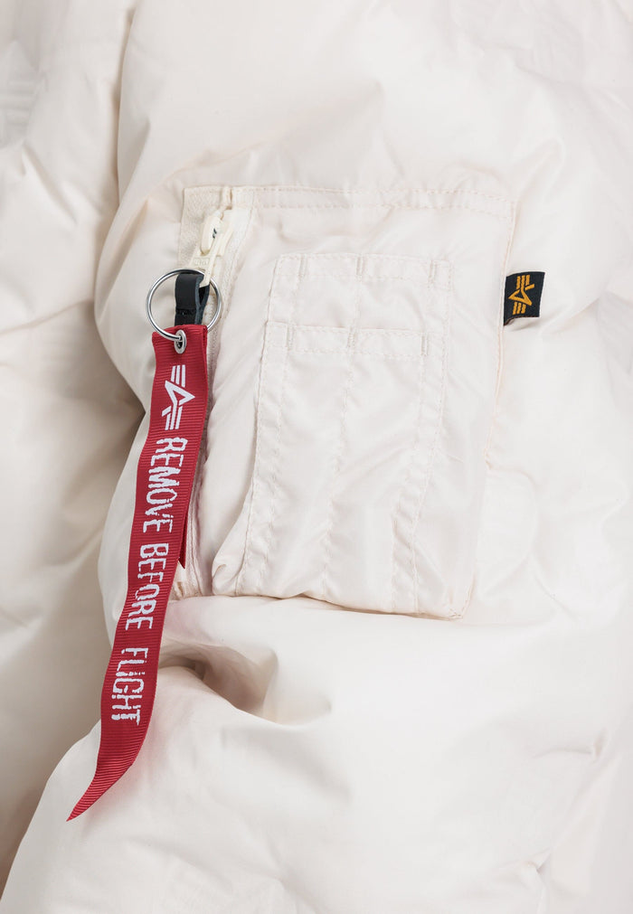 HOODED LOGO PUFFER OUTERWEAR Alpha Industries