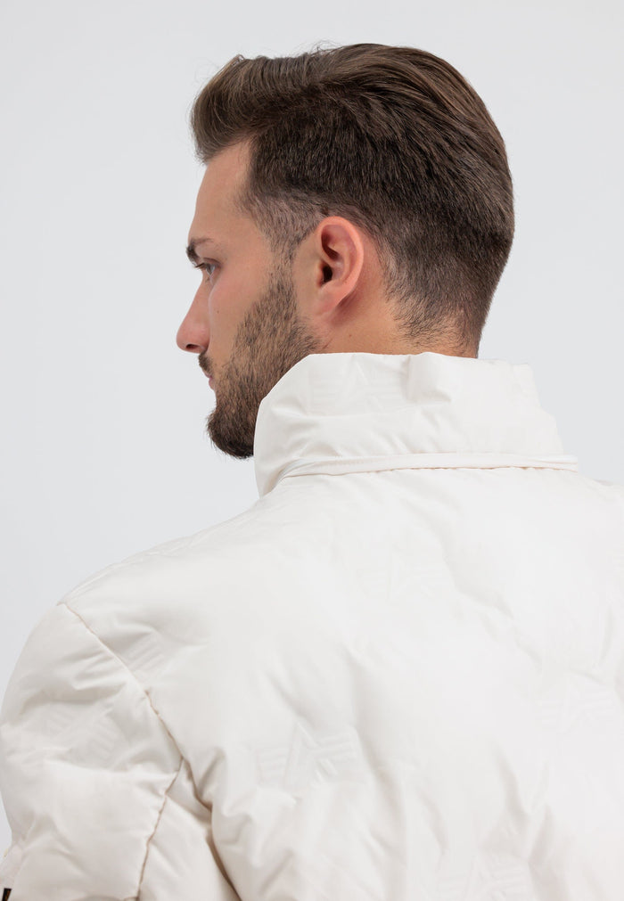 HOODED LOGO PUFFER OUTERWEAR Alpha Industries