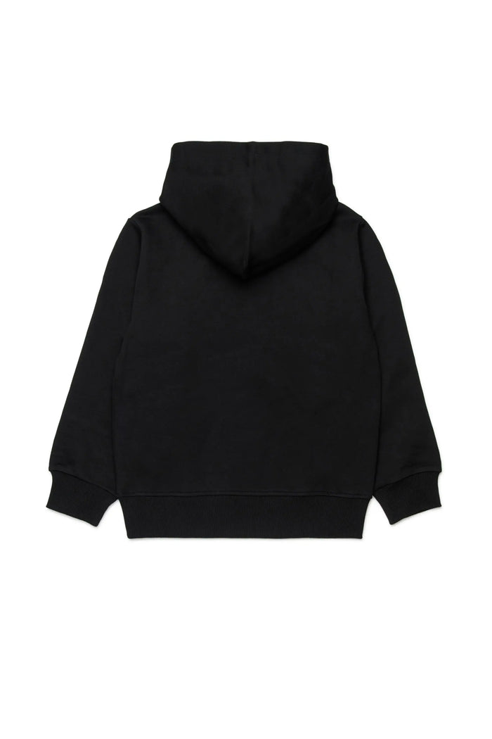 Hoodie with Diesel logo print