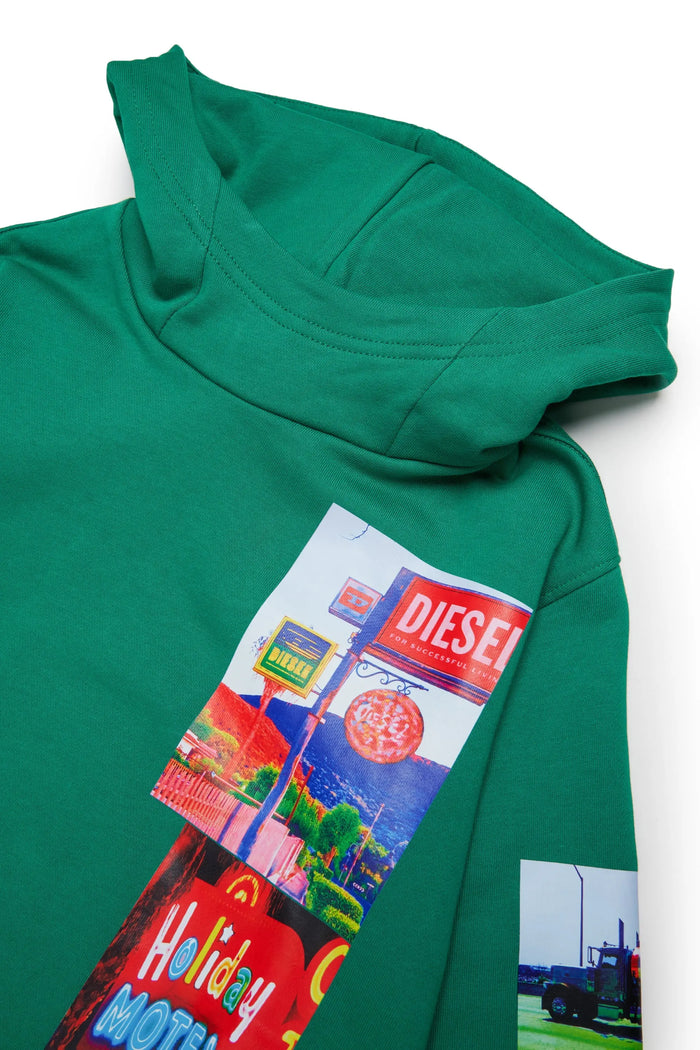 Hoodie with photo prints
