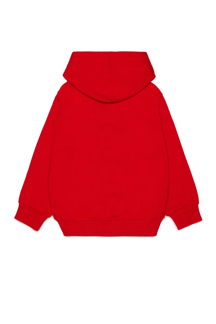 Hoodie with two-tone Oval D print