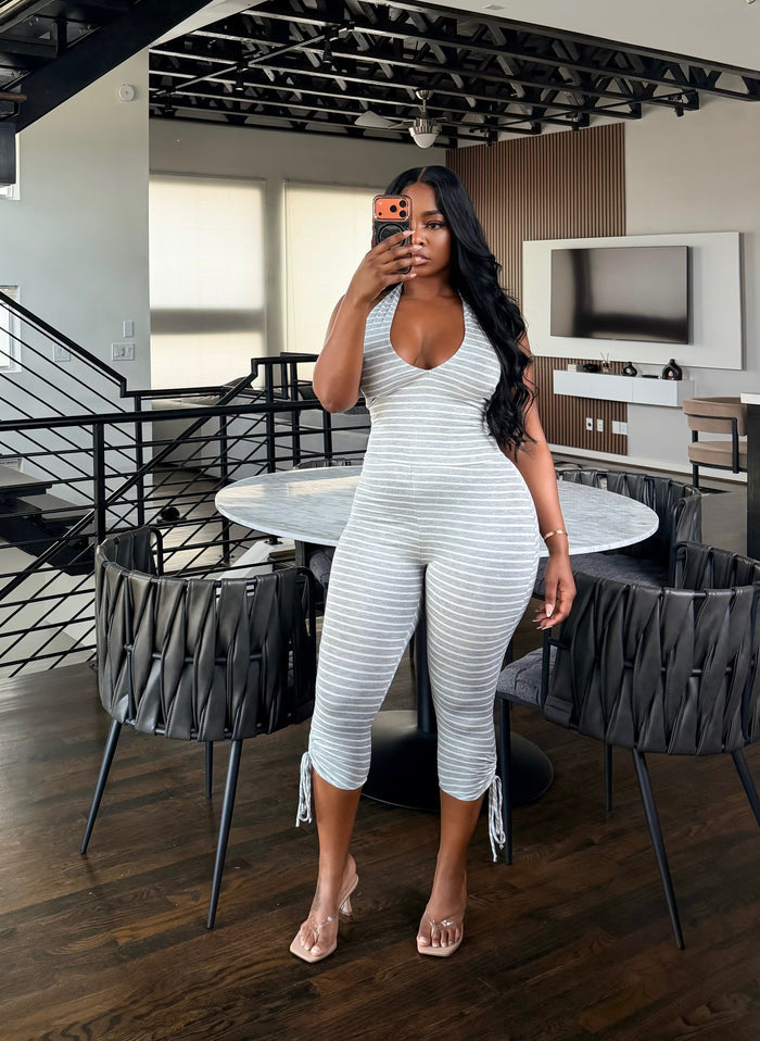 Horizon capri romper