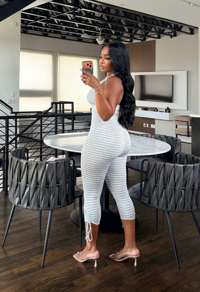 Horizon capri romper