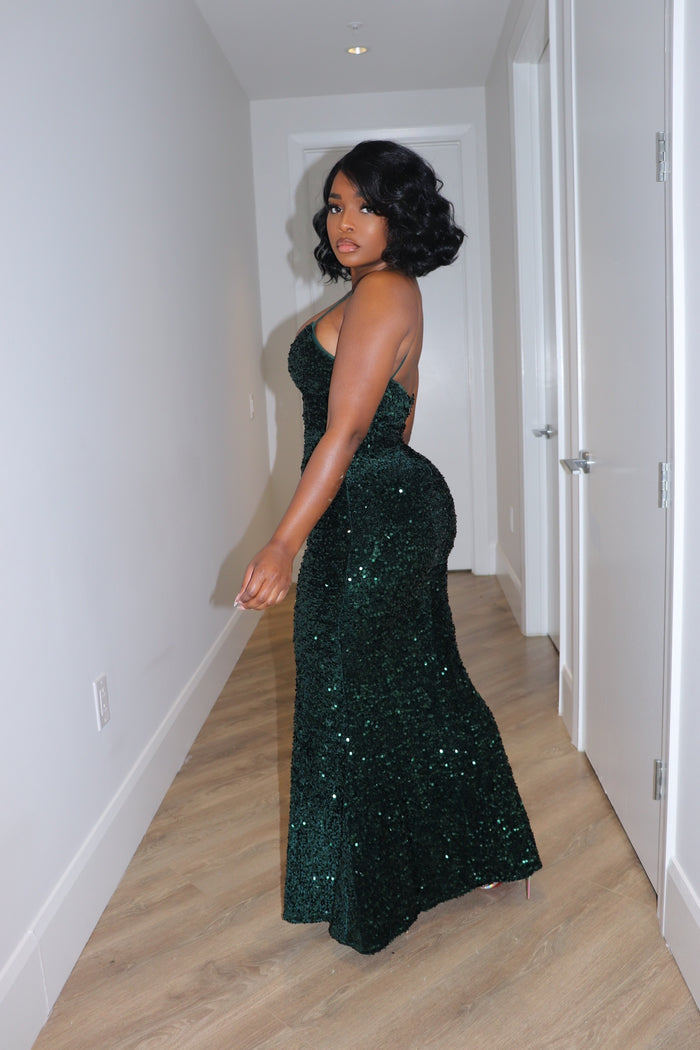 Hunter Sequin Mermaid dress