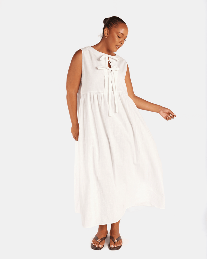 Indie Maxi Dress | White