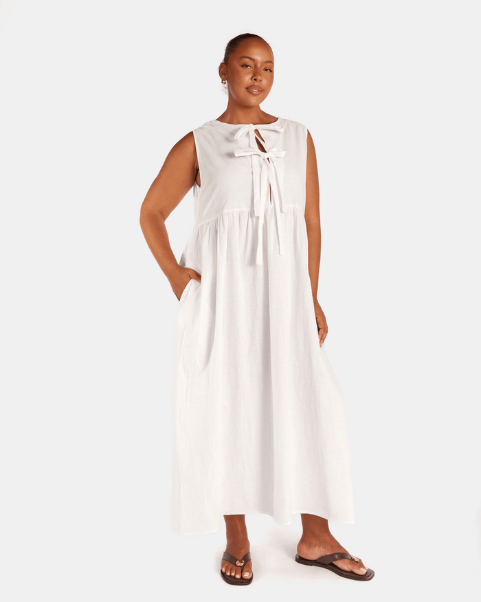 Indie Maxi Dress | White