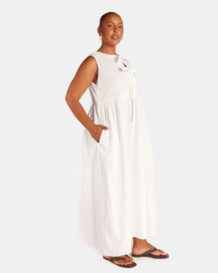 Indie Maxi Dress | White