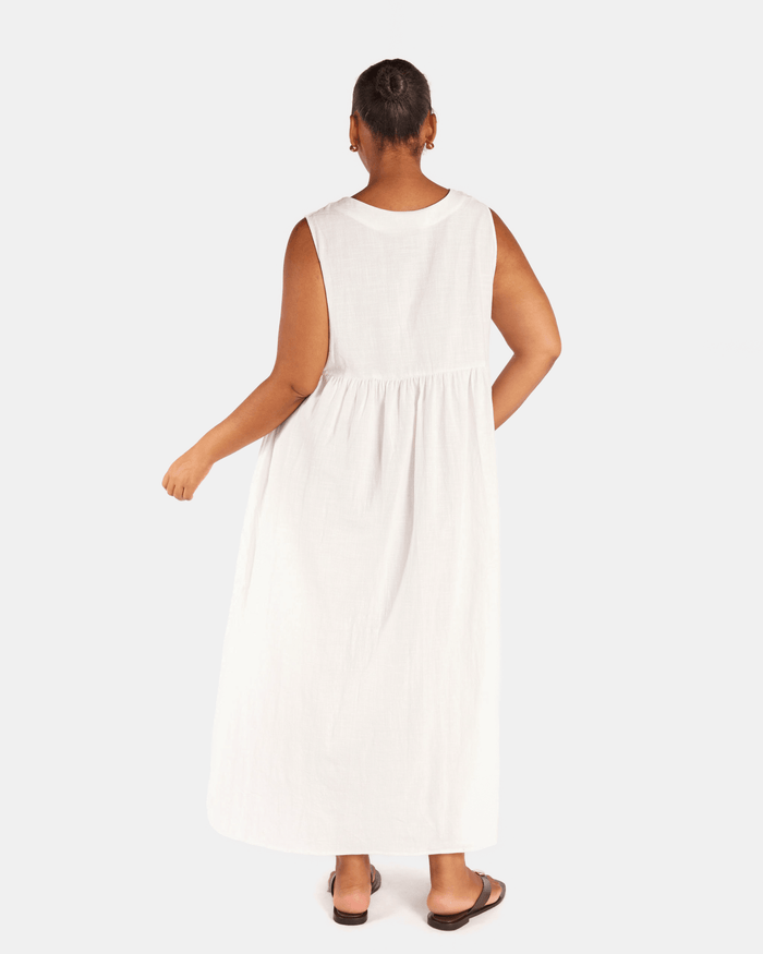 Indie Maxi Dress | White
