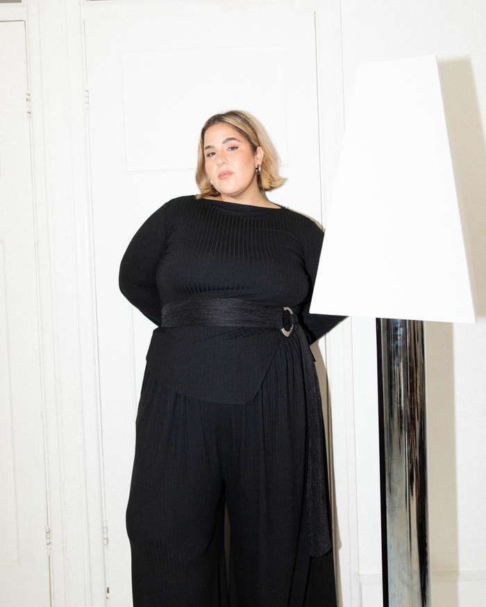 Isla Long Sleeve Black - Maternity Friendly Long Sleeve - The Lullaby Club