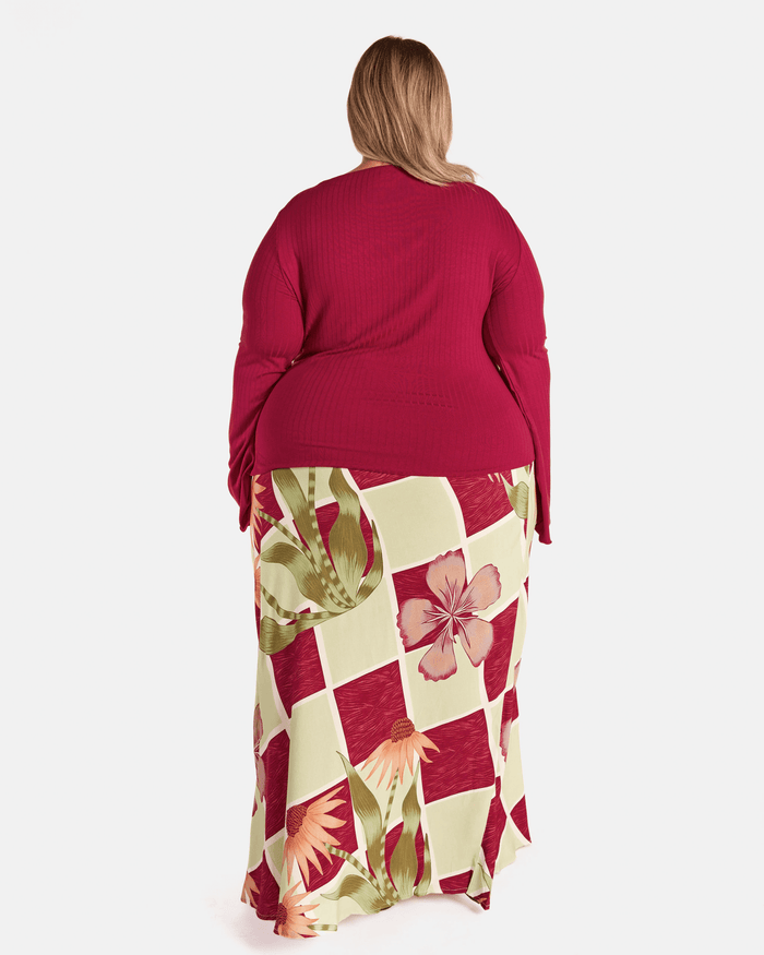 Isla Long Sleeve | Wine