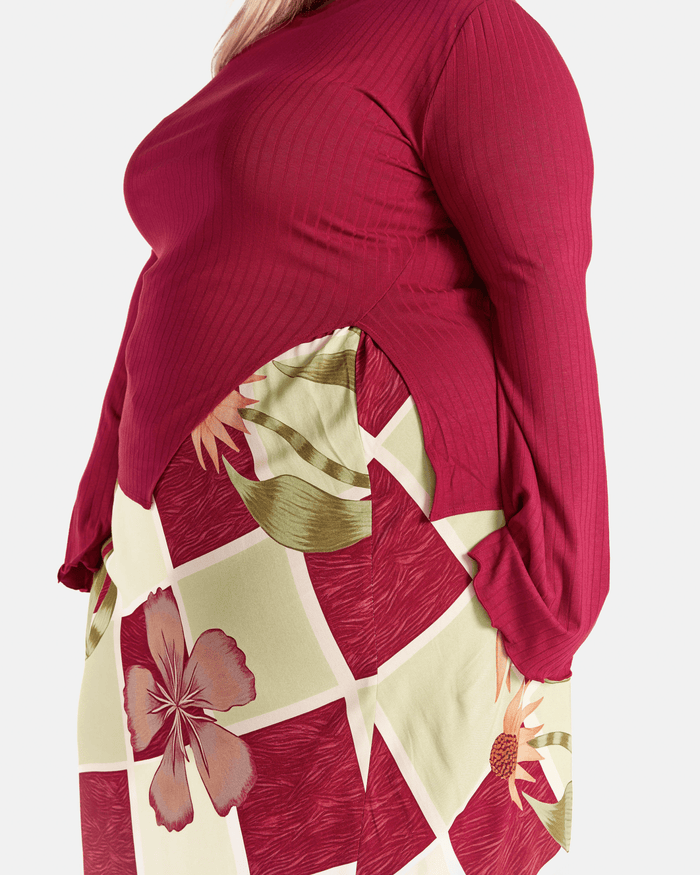 Isla Long Sleeve | Wine