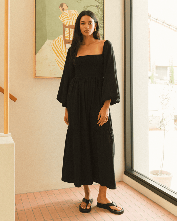 Izzy Maxi Dress | Black