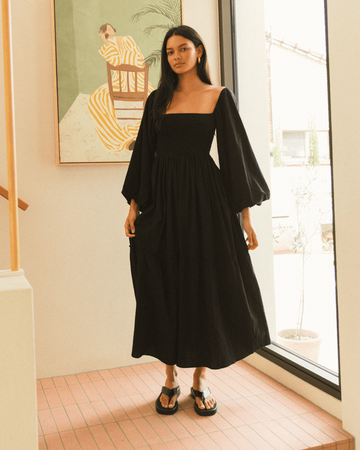 Izzy Maxi Dress | Black