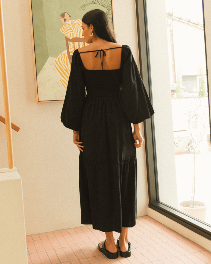 Izzy Maxi Dress | Black