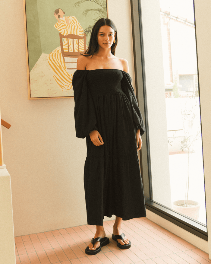 Izzy Maxi Dress | Black