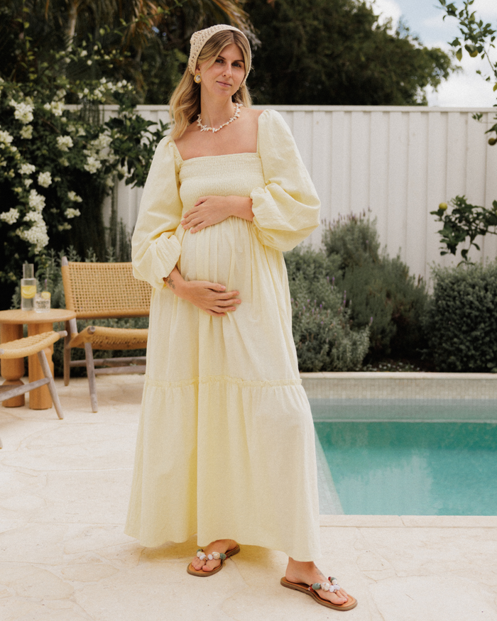 Izzy Maxi Dress | Lemon