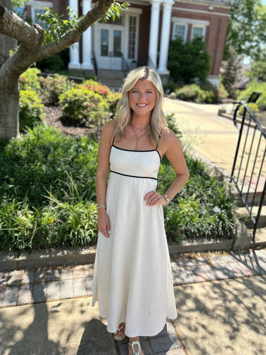 JAYDEN CONTRAST DRESS
