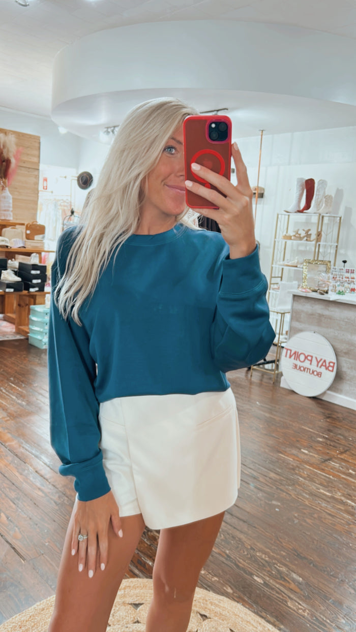 KAYLA NAVY PULLOVER
