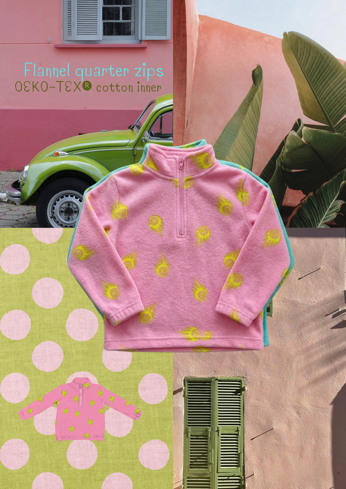 Kids Retro Flannel Pull Over Jumper