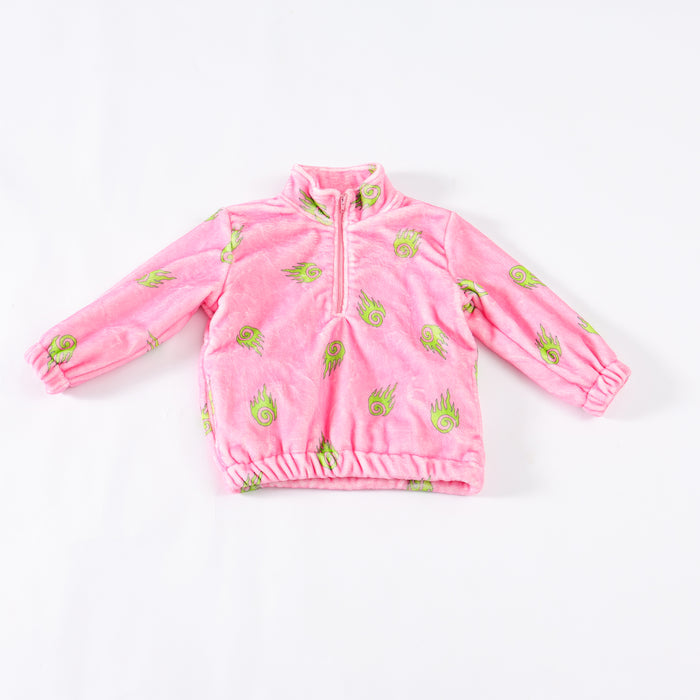 Kids Retro Flannel Pull Over Jumper
