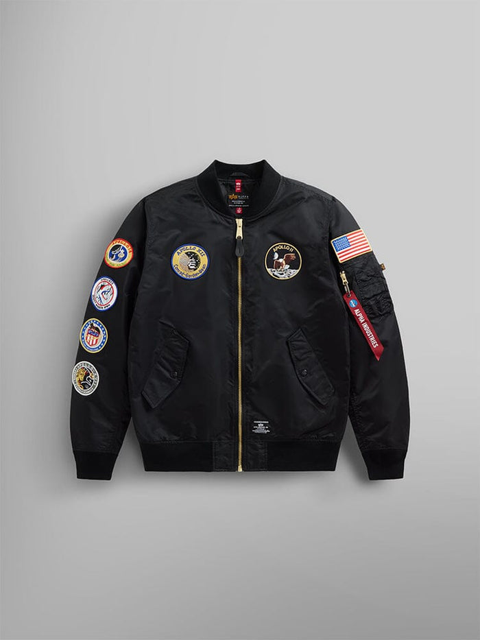 L-2B APOLLO GEN II BOMBER JACKET OUTERWEAR Alpha Industries BLACK 2XL
