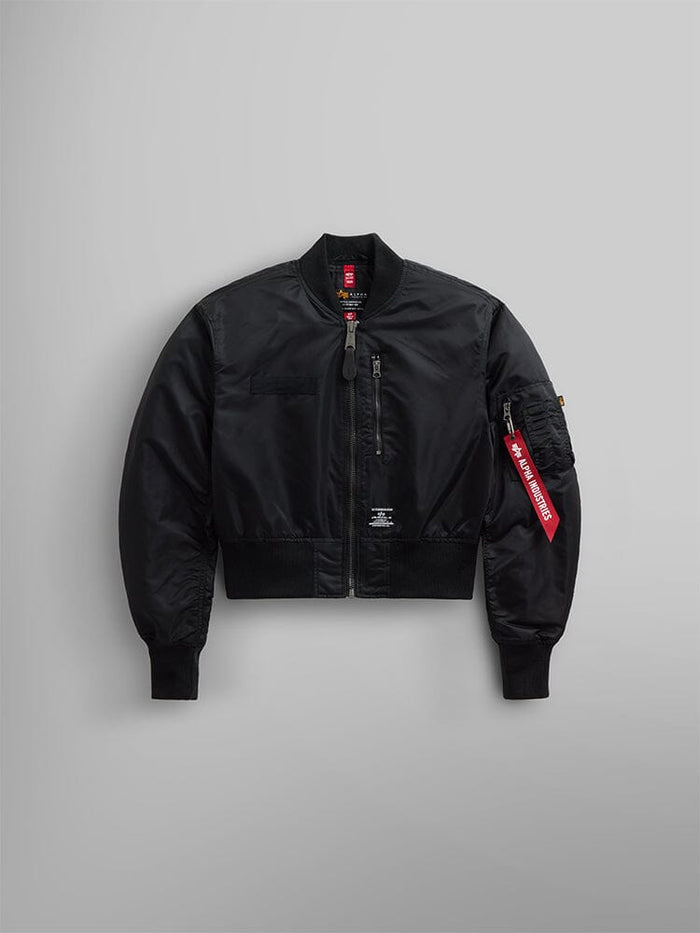L-2B CROPPED GEN II FLIGHT JACKET W OUTERWEAR Alpha Industries BLACK L