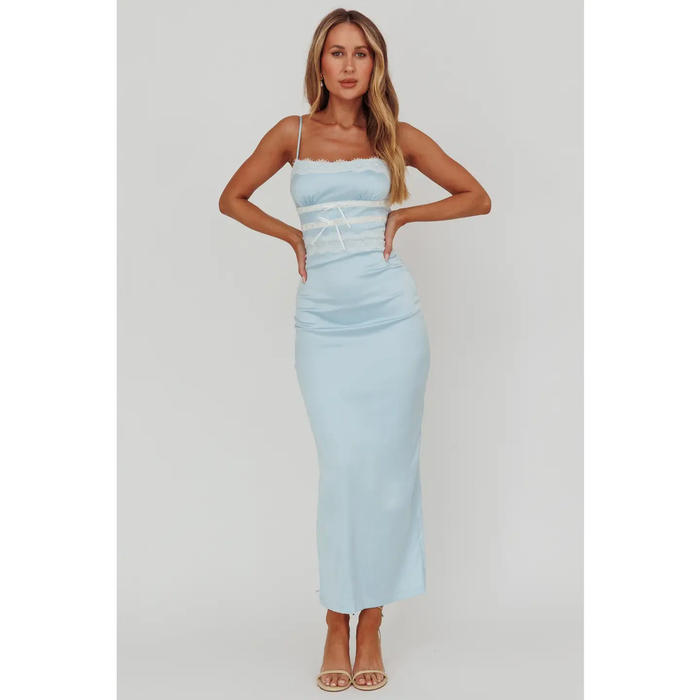 Lace Detail Maxi Dress
