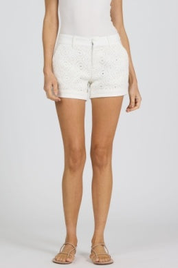 Lace Dream Shorts - Greige Goods