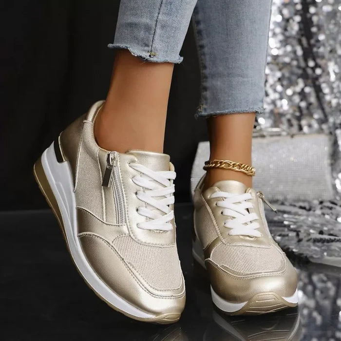 Lace Up Wedge Athletic