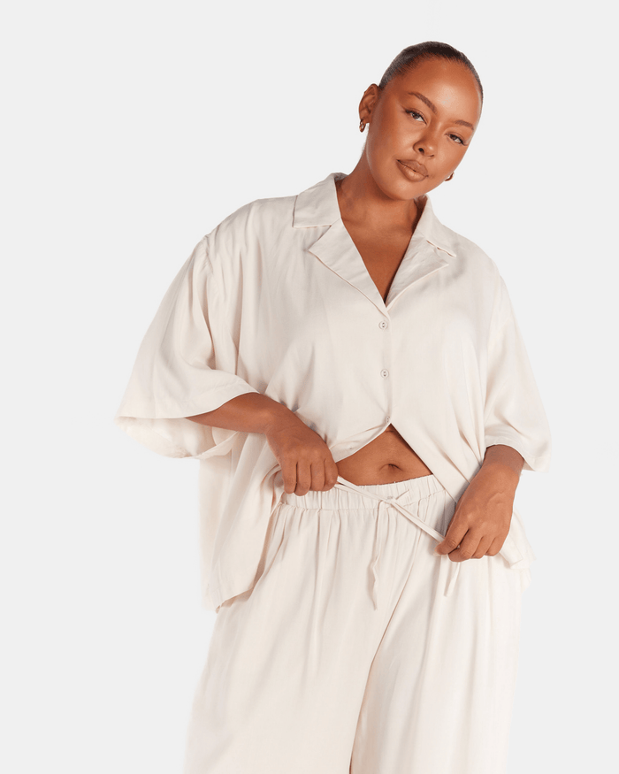 Lacey Shirt | Beige