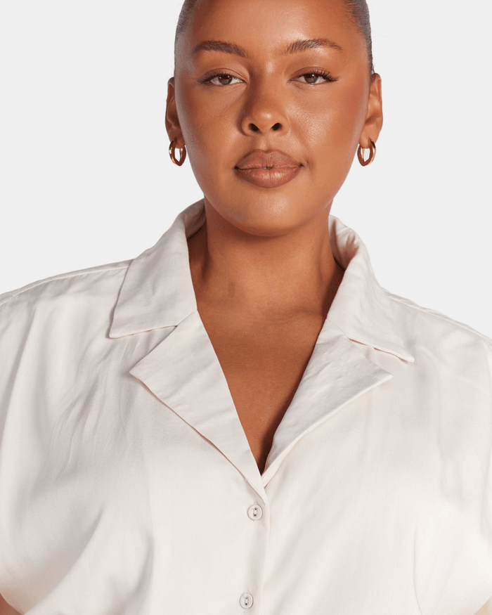 Lacey Shirt | Beige