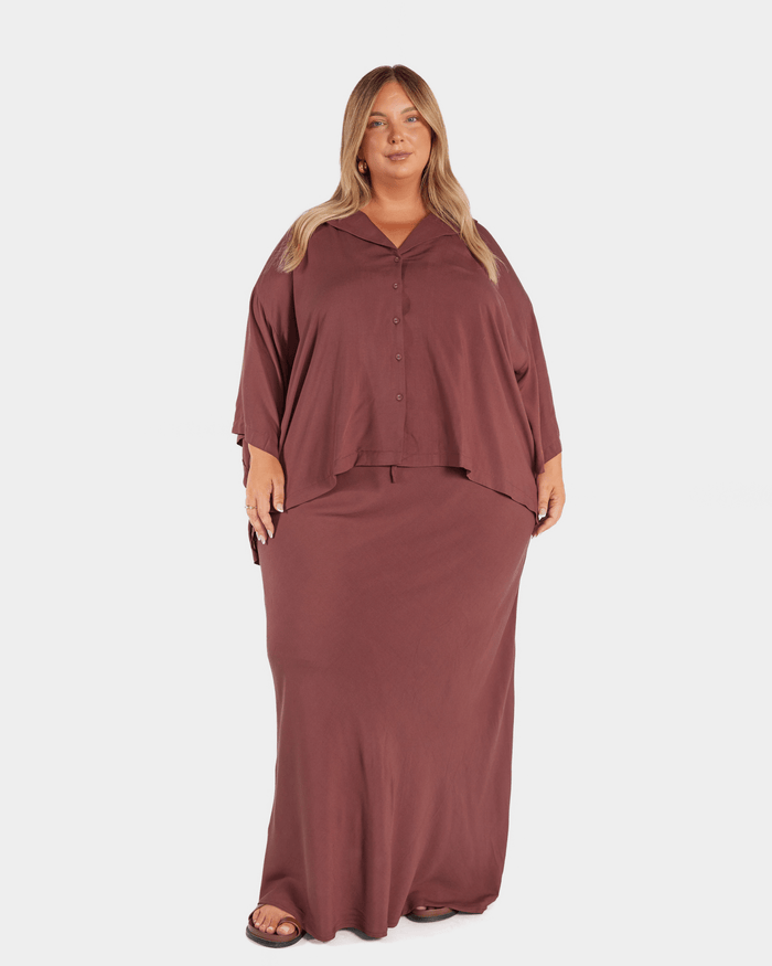 Lacey Shirt | Brown