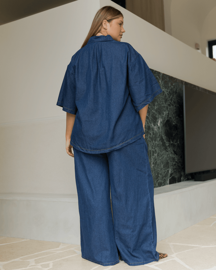 Lacey Shirt | Dark Denim