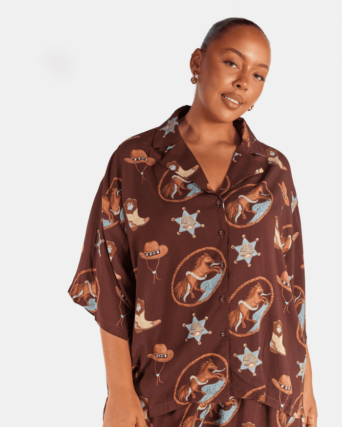 Lacey Shirt | Desert Darling