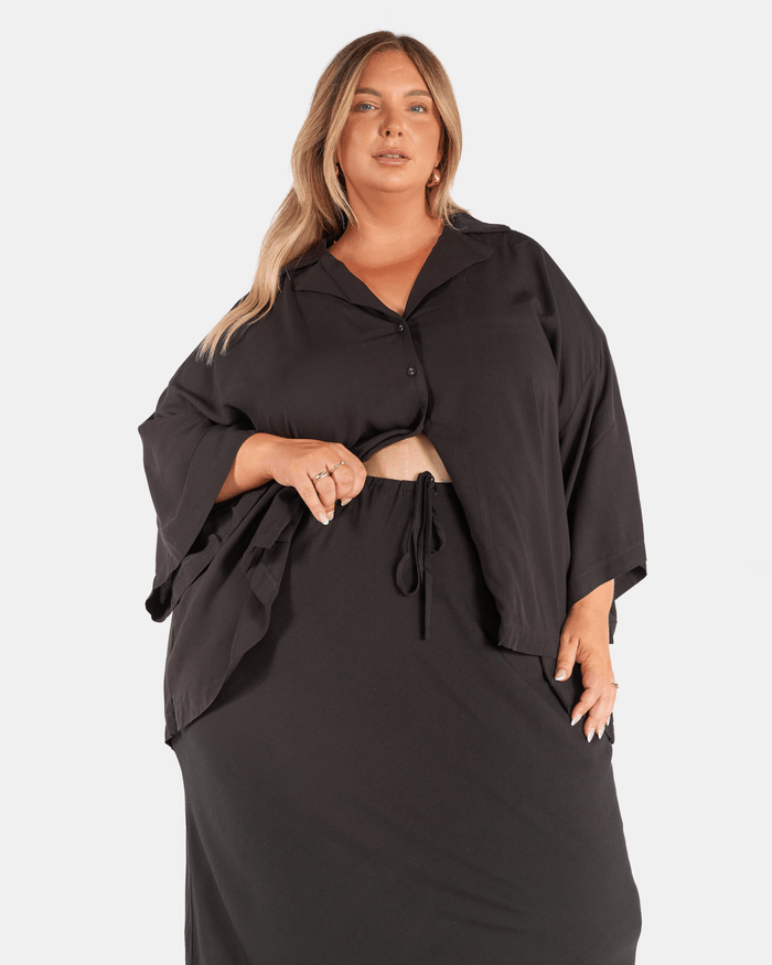 Lacey Shirt | Jett Black