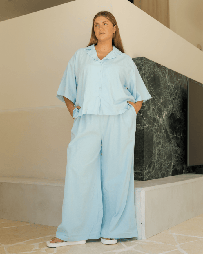 Lacey Shirt | Light Blue