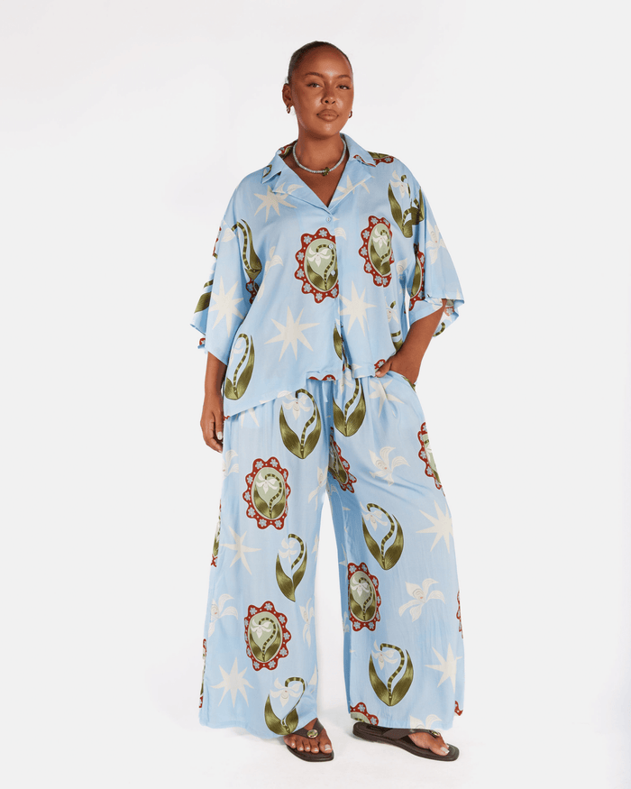 Lacey Shirt | Moon Flower